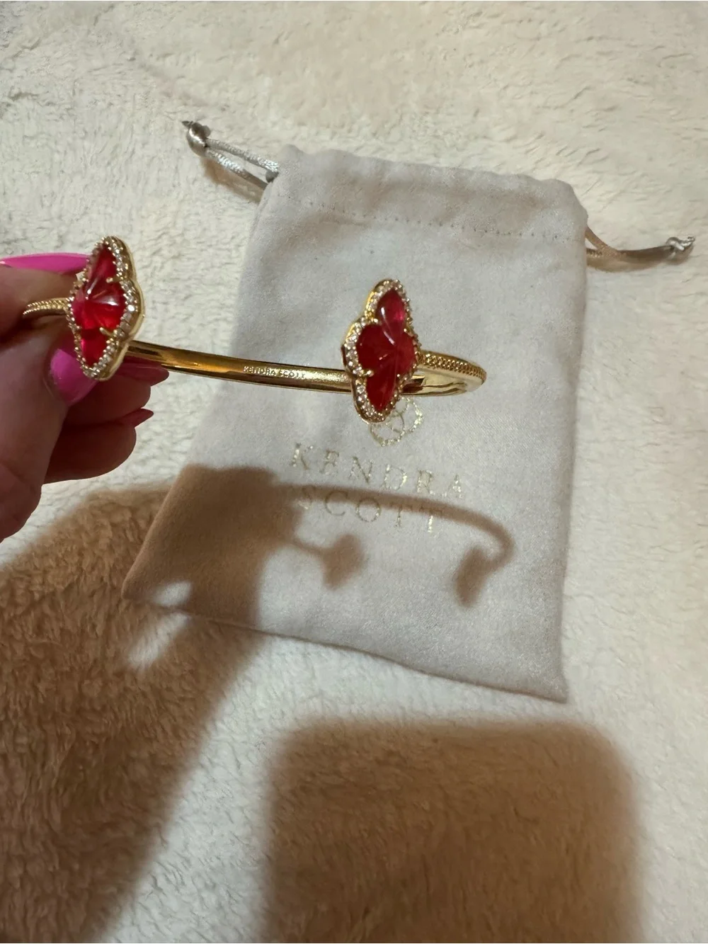Bracelet with pouch